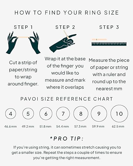 Aureza Interlocked Gold Rings for Women – 14K Gold Plated Stackable Statement Rings