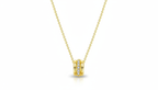 Gold Necklace for Women – 14K Gold Plated Dainty Pendant Choker Chain