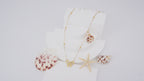 14K Gold Plated Bow Necklace for Women – Elegant Ribbon Choker, Luxury Jewelry by Aureza